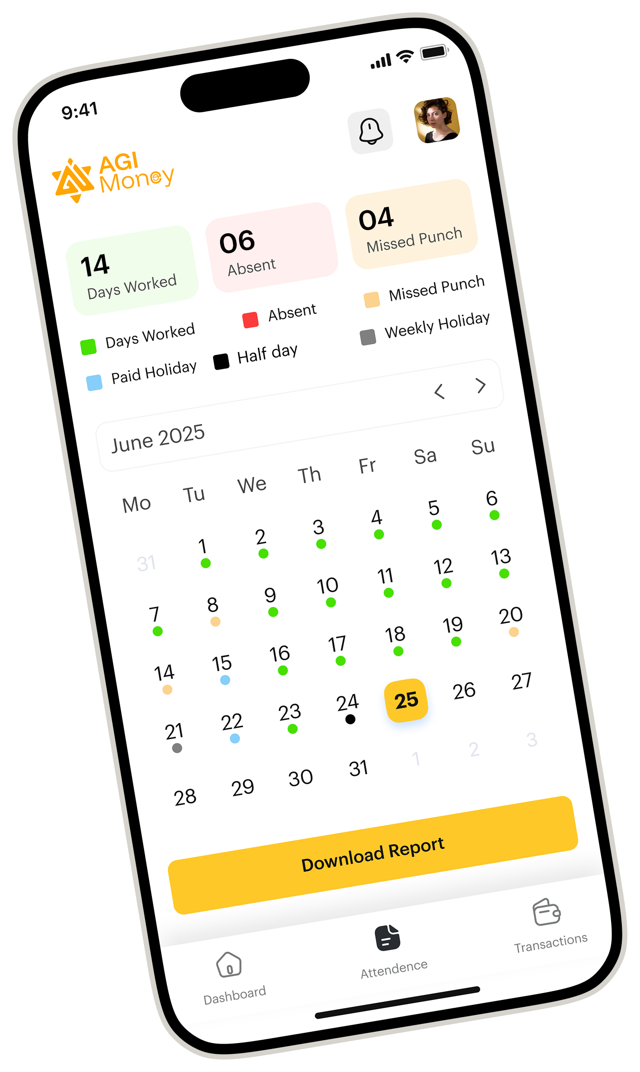 Smart Attendance Feature UI
